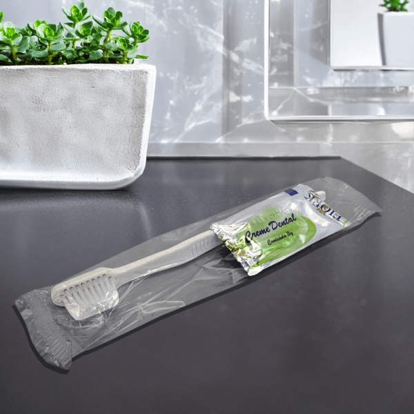 Kit Dental Descartável (Escova + Gel 3g)