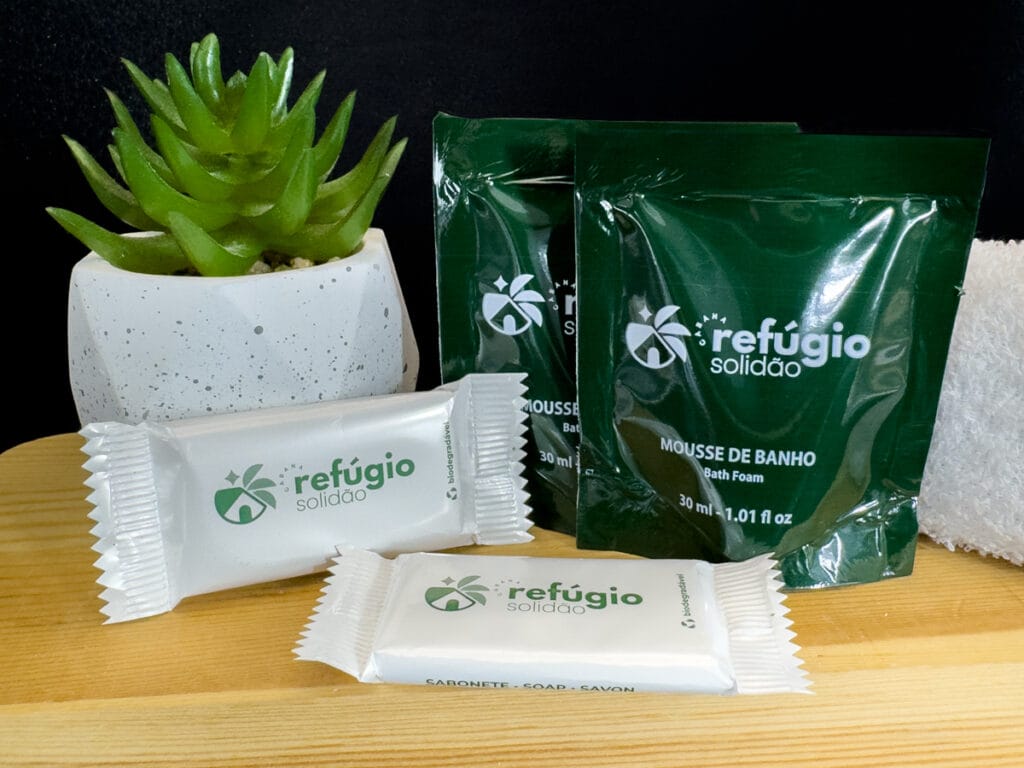 Sabonete 10g + Mousse de Banho Sachê 30ml